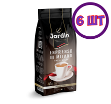 Кофе молотый Jardin Espresso Di Milano (Жардин Эспрессо Ди Милано), 75 г (комплект 6 шт.) 6011016