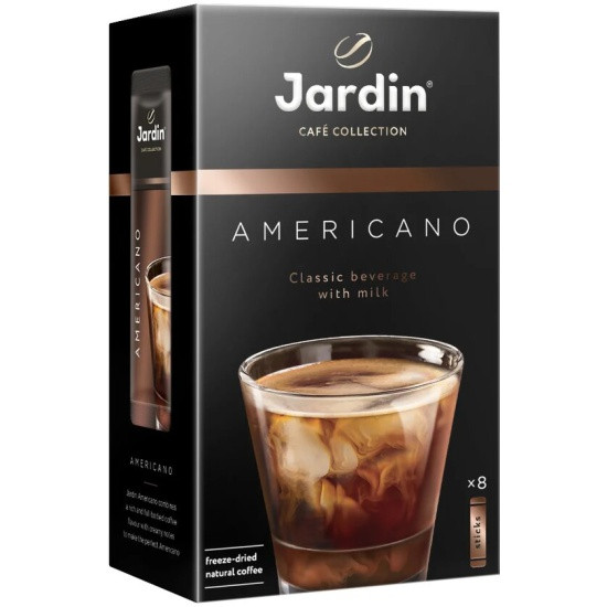 Jardin Americano Кофе растворимый 3 в 1 в стиках 8 шт