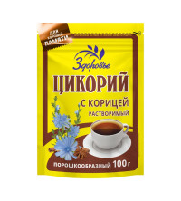 Цикорий растворимый Здоровье с корицей, порошок, м/у zip-пакет 100 г 1832812