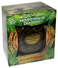 Чай зеленый листовой Конфуций Молочный оолонг, банка, 65 г
