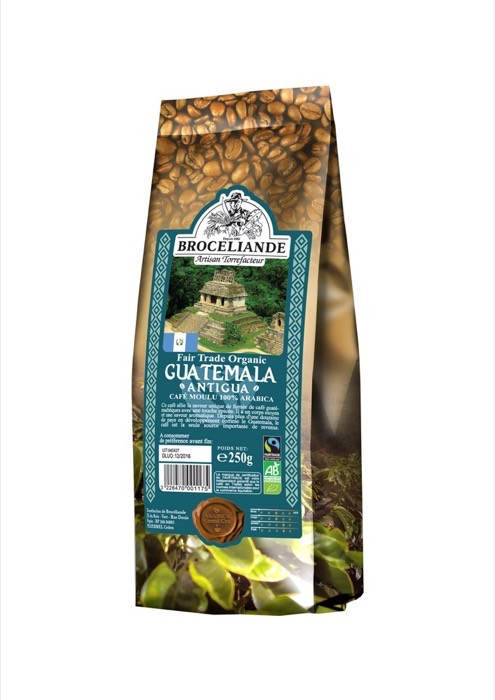 Кофе молотый Broceliande Guatemala (Броцелианде Гватемала), м/у, 250 г