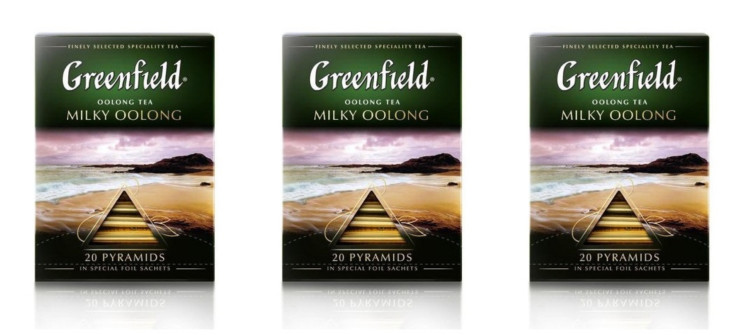 Чай зеленый в пирамидках Greenfield Milky Oolong, 20*1,8 г (комплект 3 шт.) 6009051