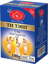 Чай весовой черный Ти Тэнг Uva O.P., 100 г