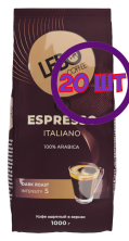 Лебо зерно "ESPRESSO BRIGHT"м/у,1000гр (комплект 20 шт.) 6002290