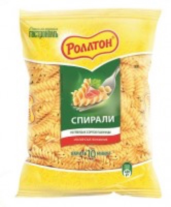 Роллтон Спирали 400 г, пакет (14) (в пал.56)
