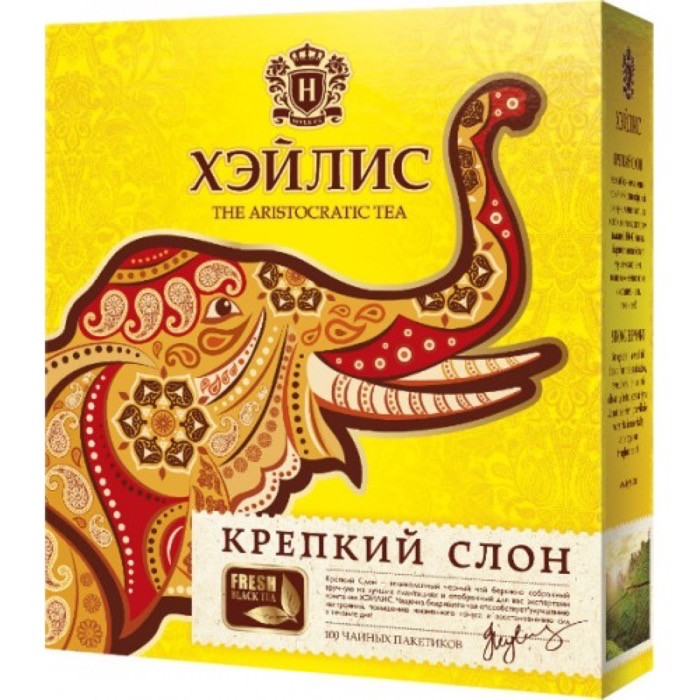 Hyleys Крепкий Слон 100 пак. х 1,5 г (12 )