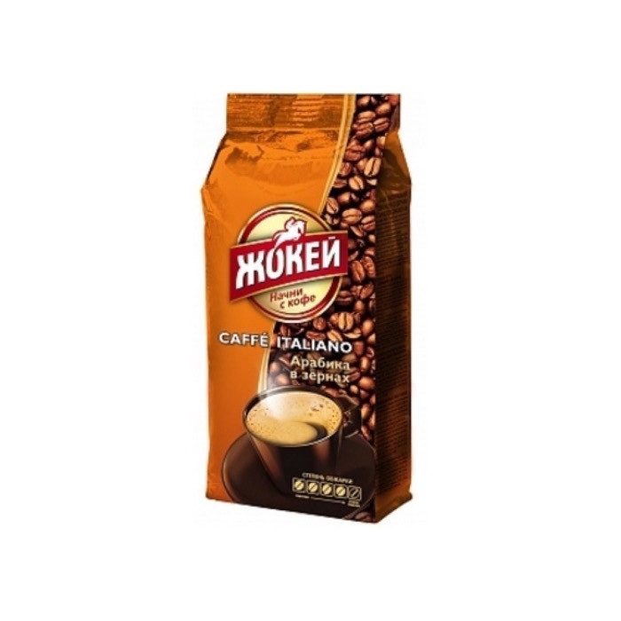 Кофе в зернах Жокей Кафе Итальяно, 500г