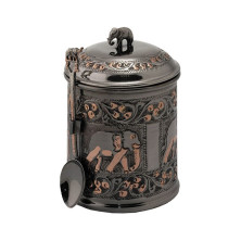 Чай весовой черный Ти Тэнг в чайнице (черная бронза), 100 г