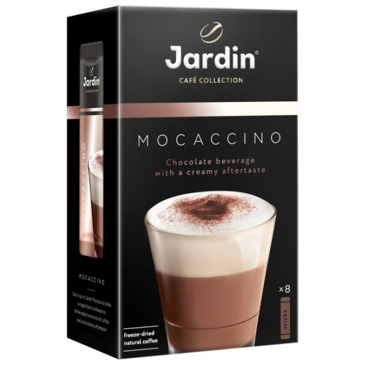 Jardin Mocaccino Кофе растворимый 3 в 1 в стиках 8 шт