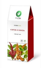 Nadin Чай с кэробом и киноа 100 г картон (12)