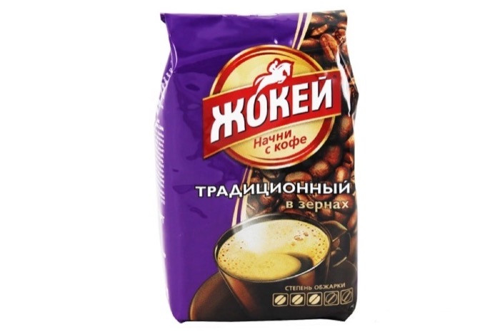 Кофе в зернах Жокей Традиционный, 400г