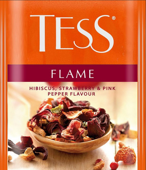 Tess Flame Чайный напиток в пакетиках 100 шт