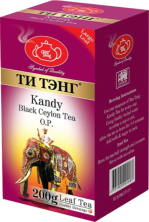 Чай весовой черный Ти Тэнг Kandy O.P., 200 г