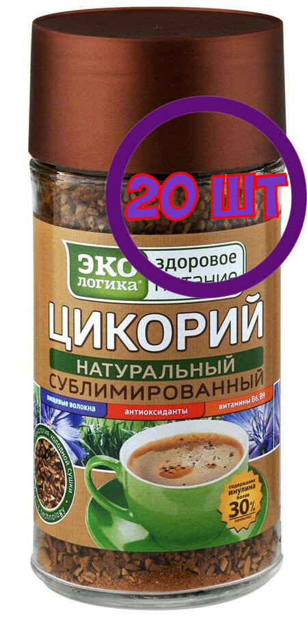 Московская кофейня на паяхъ Цикорий раст. субл., Стекло, 85 г (комплект 20 шт.) 5007617