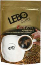 Кофе растворимый Lebo Extra, м/у, 100 г