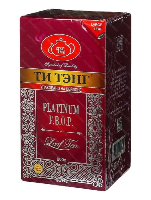 Чай весовой черный Ти Тэнг Platinum Tea F.B.O.P., 200 г