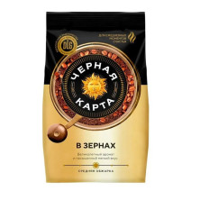 Кофе в зернах Черная Карта,м/у,1 кг 6001213