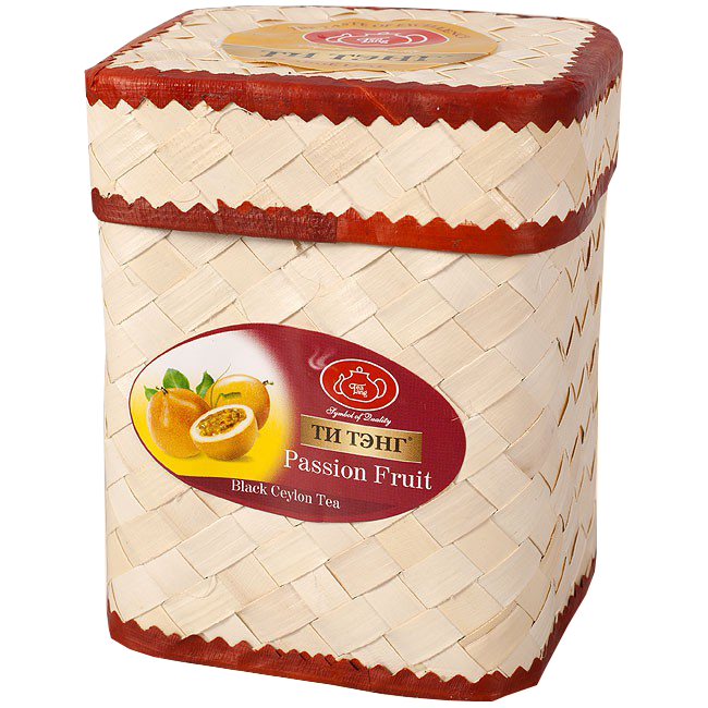 Чай черный Ти Тэнг Passion Fruit O.P.,в плетенке 100 г