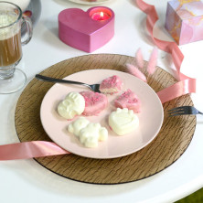Форма для шоколадных конфет "Сердце". 20,5х14х2 см.