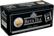 Чай черный в пакетиках для чашки Beta Tea Бергамот, 25*2 г