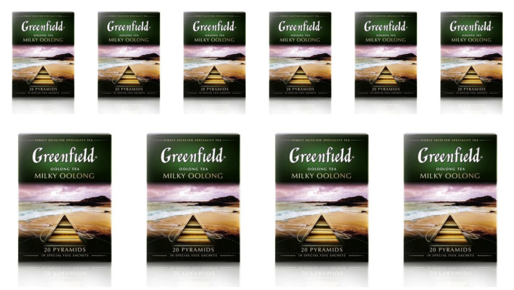 Чай зеленый в пирамидках Greenfield Milky Oolong, 20*1,8 г (комплект 10 шт.) 6009051