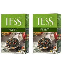 Чай зеленый листовой Tess Flirt (Тесс Флирт), 100 г (комплект 2 шт.) 6006487