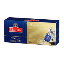 Чай черный в пакетиках для чашки Riston Премиум Цейлонский, 25*2 г