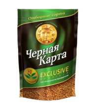 Кофе растворимый Черная карта Brasilia Exclusive, м/у, 75 г 7592689