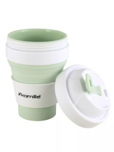 Термокружка 350ml из силикона с пластиковой вставкой  928555