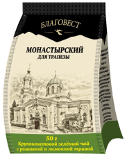 Dolche Vita Дольче Вита "Монастырский с ромашкой и лимонной травой" зеленый 50 г м/у (25)