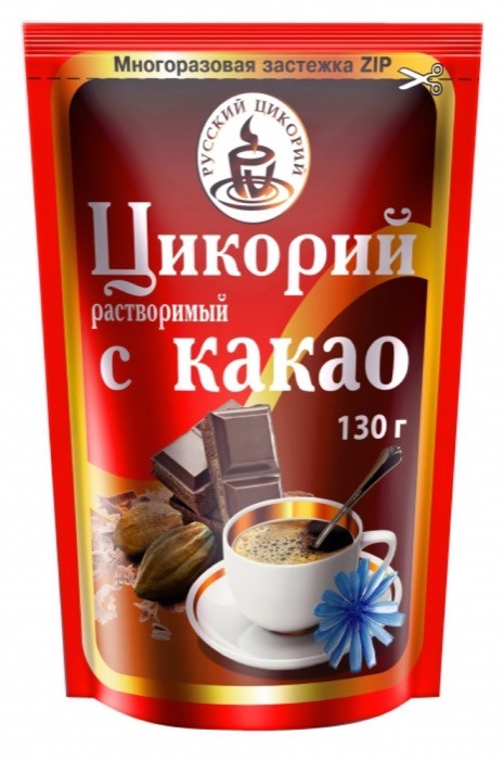 Русский цикорий цикорий 130 г с какао порошок ZIP (12)